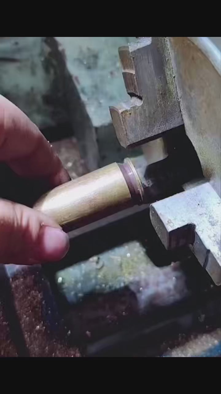 Custom Bullet Shell Lighter – Personalized Gift for Men, Veterans & Fire Enthusiasts